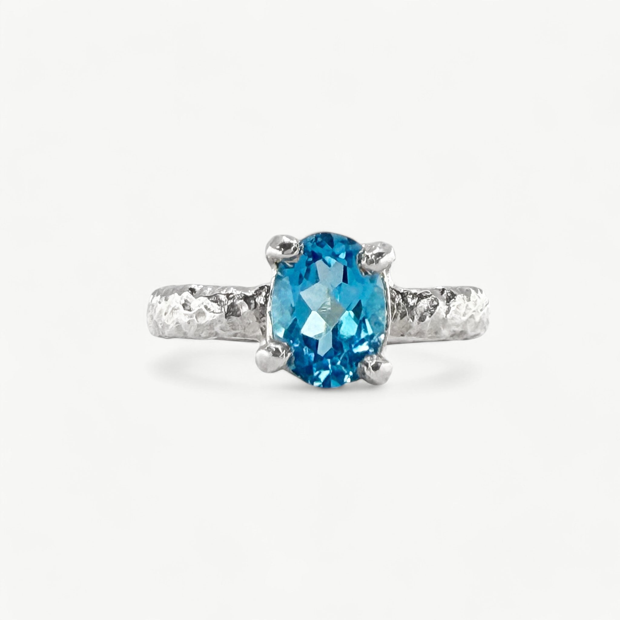 Sky Blue Oval Topaz