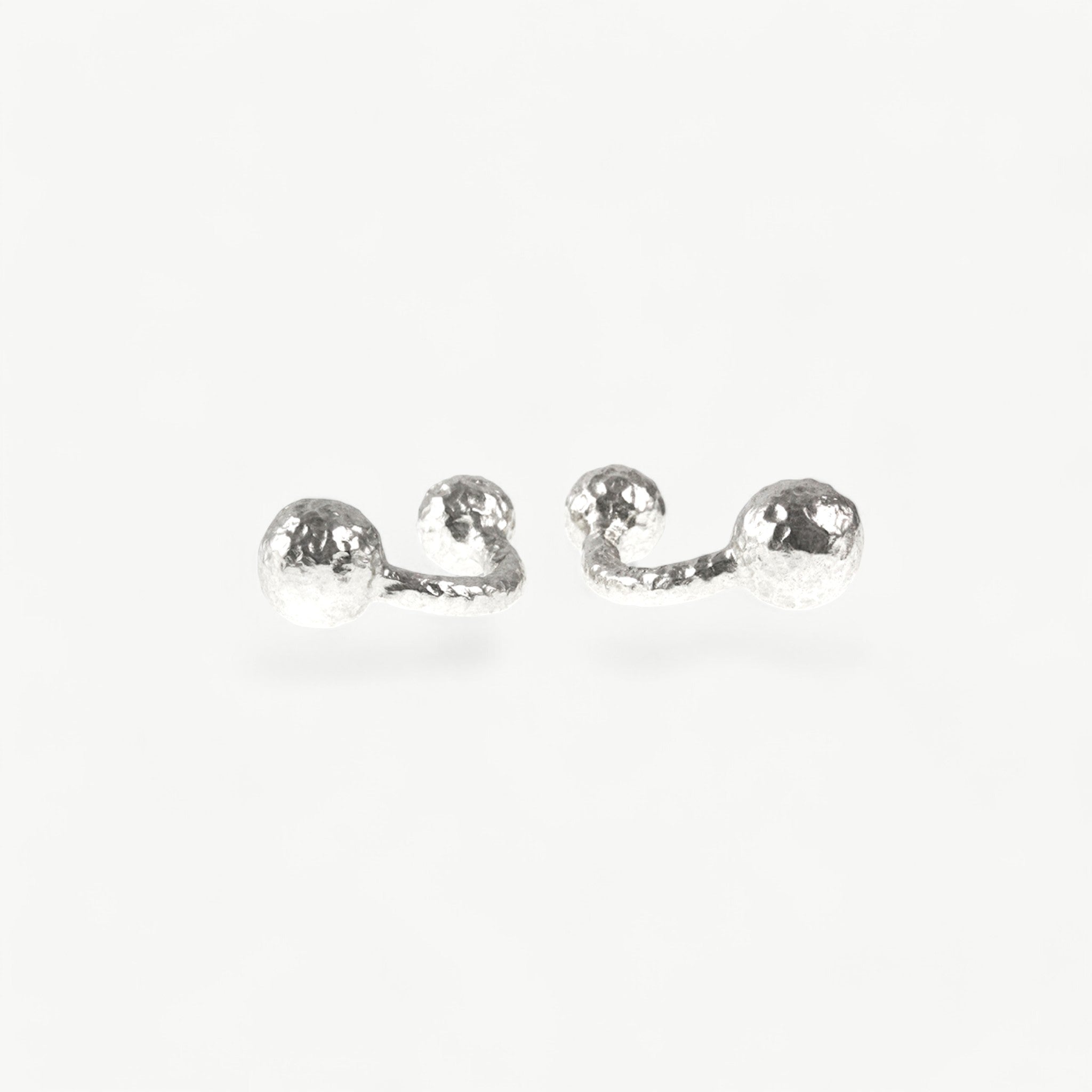 Spherical Silver Cufflinks