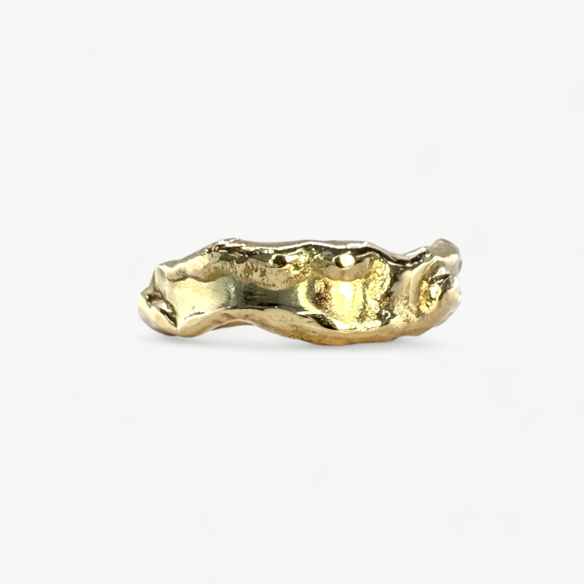 Molten Gold Ring