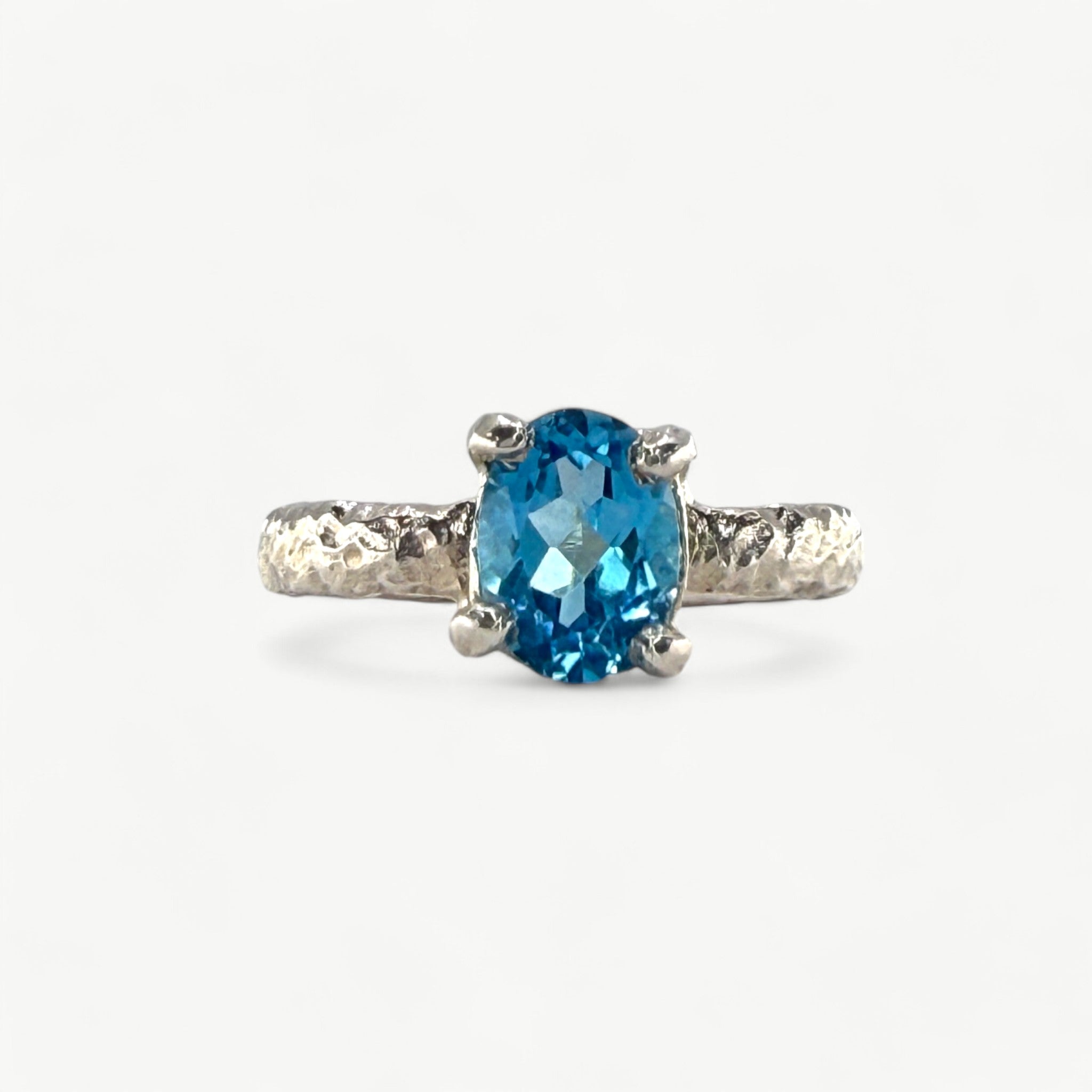 Sky Blue Oval Topaz