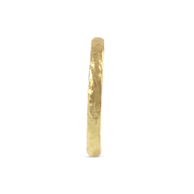 9ct yellow gold ring handmade in london - paul magen